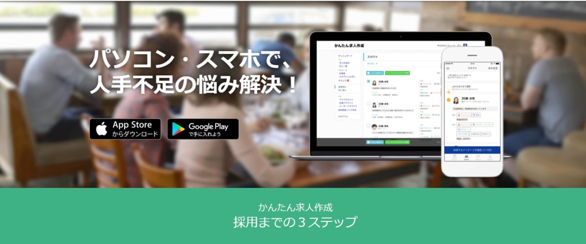 採用管理システム/かんたん求人作成