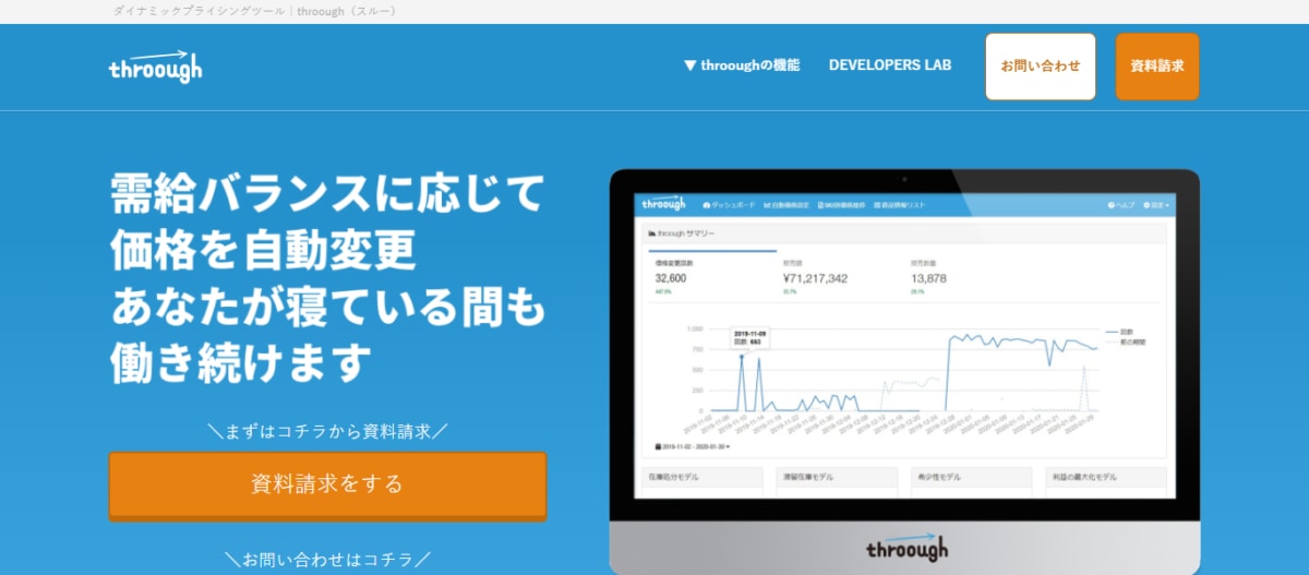 ダイナミックプライシング　サービス①