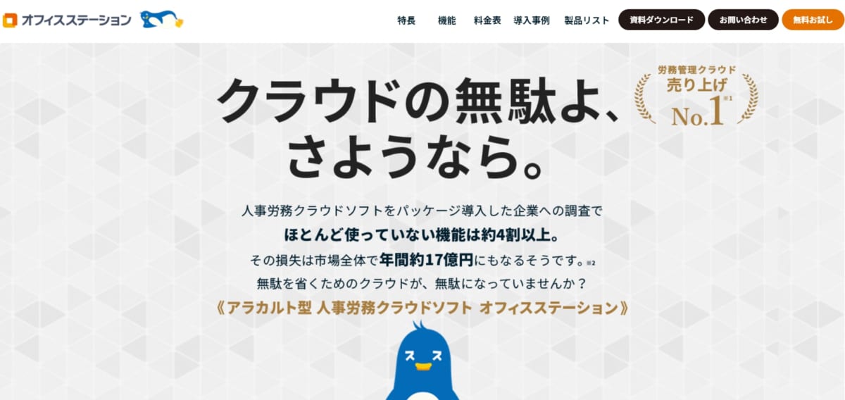 テレワーク労務管理ツール/ オフィスステーション