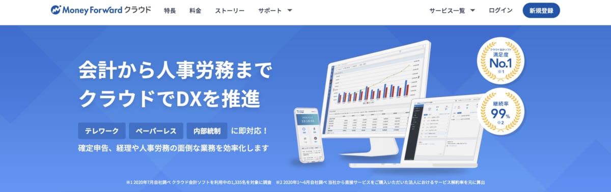 テレワーク勤怠管理/Money Forward公式ホームページ