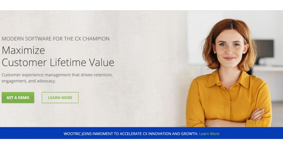 引用:Wootric公式ホームページ