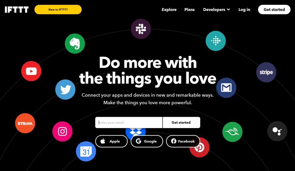 IFTTT Official Homepage