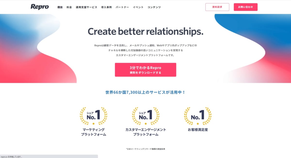 REPRO株式会社公式ホームページ